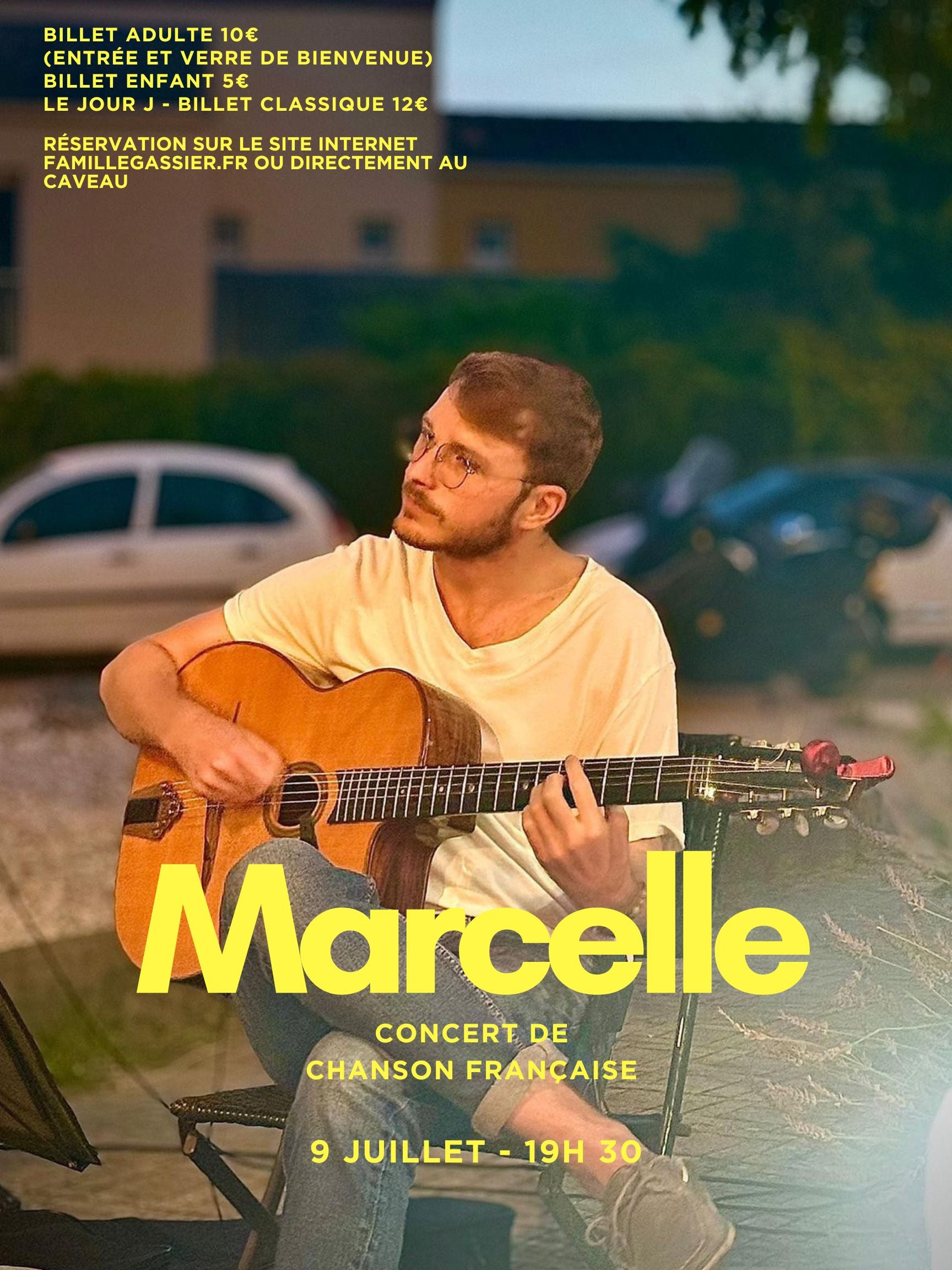 09 Juillet - Concert Acoustique avec le duo MARCELLE
