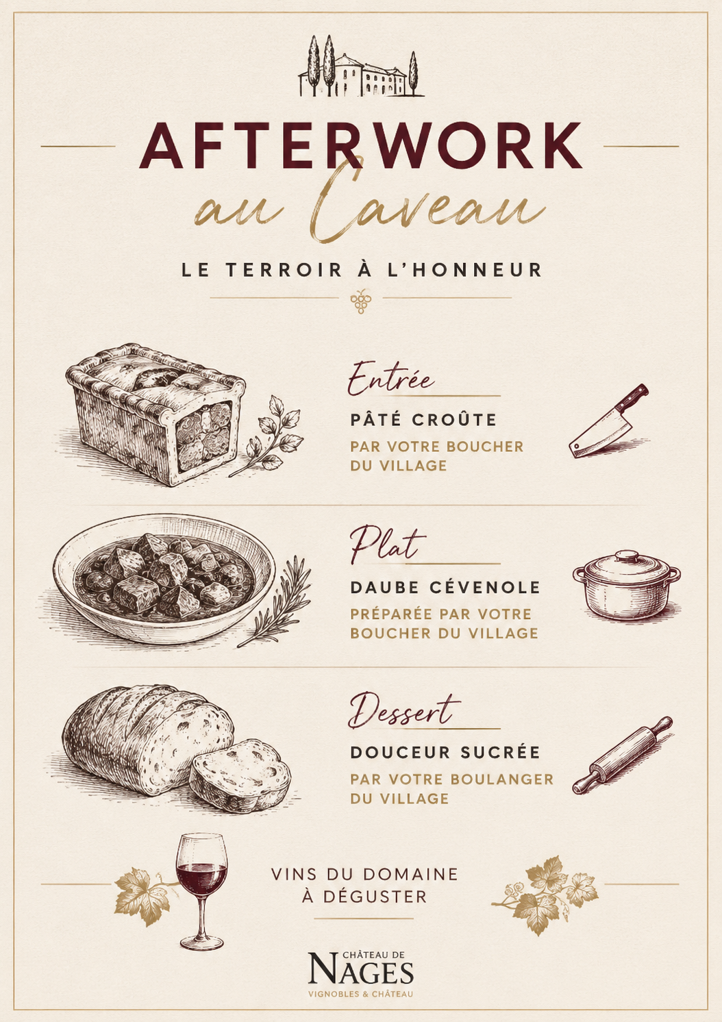 Vindredi'Nages Daube Cévenole - 04 Decembre - 18h30 à 21h30